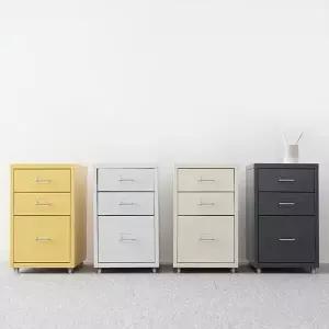 캐비닛 3단서랍장 철제서랍장 MK32164