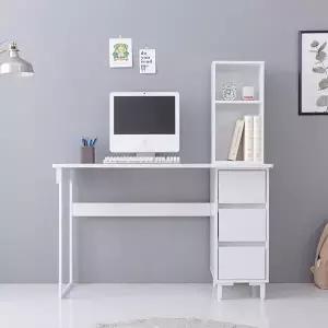 책상+책장+서랍 세트 전면형책상 120cm
