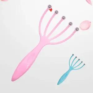 핸디 두피마사지기 머리지압 볼 괄사 두피맛사지기구 두피케어마사지기 (WE9EEAD)