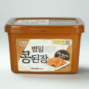 범일 콩된장 3kg 특대입자 고깃집 된장찌개