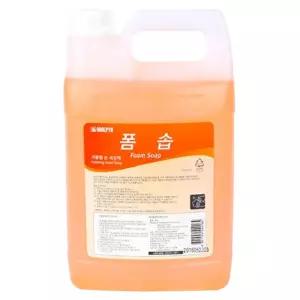말표 폼솝 3.75L 손세정제 거품비누 핸드워시 1개