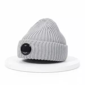 [CP컴퍼니]CP COMPANY Extrafine Merino Wool Lens Beanie RFCMAC739A 005509A M92 엑스트 인 메리노 울 렌