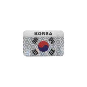 KOREA 태극기 자석부착식 반사스티커