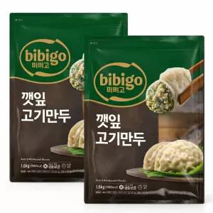 비비고 수제깻잎만두 1.6kg x 2개