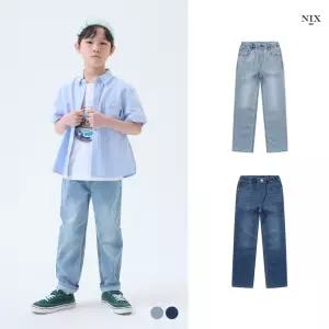 [NIXKIDS]유니) 저온스 M톤/L톤 워싱 풀밴딩 스트레이트 (FKAMCDS720P)