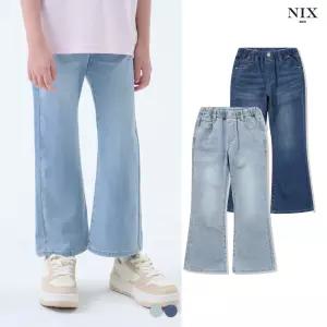 [NIXKIDS]여아) 저온스 M톤/ICE 워싱 풀밴딩 플레어 (FKAMCDF920P)