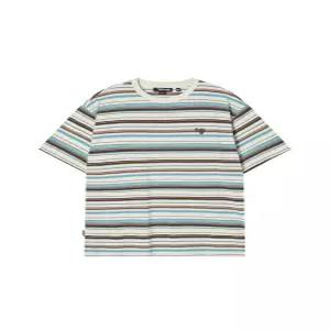 [스타필드 수원 원더플레이스] 골라 남녀공용 MULTI STRIPE T-SHIRT [4 COLOR]