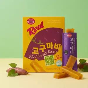 [이더스] 100 국내산 리얼 고구마바 200g 20g x 10개입) 1팩