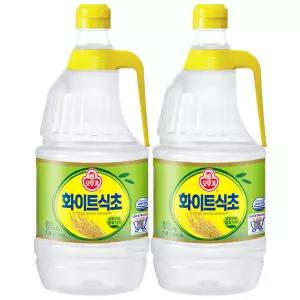 오뚜기 화이트식초 1.8L x 2개 / 조미료 양념