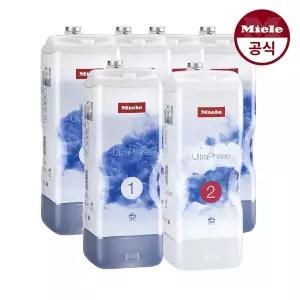 [MIELE][Miele 본사] 밀레 트윈도스 세탁기 전용 세제 울트라페이스 6개 세트(1단계*5개+2단계*1개)