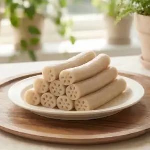 [무료배송 진행중] 해금당 궁중 현미 가래떡 1kg 국산 쌀 연화 꽃구멍 떡