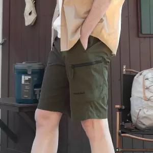 몽벨 반바지 제니스 남성 타슬란 아웃 포켓 하프 팬츠 카키 여름 쇼츠