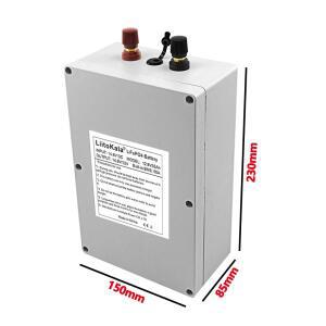 리토칼라 12V20-50Ah 32700 LiFePO4 딥 사이클 충전식 배터리 팩 50A BMS 보호 기능 4000회 수명