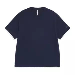 내셔널지오그래픽 N262MTS970434 반팔 카라티 N970 와플 세미오버핏 티셔츠 URBAN