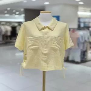 루즈핏 옆면 셔링포인트 카라 셔츠 SC5SS3CC