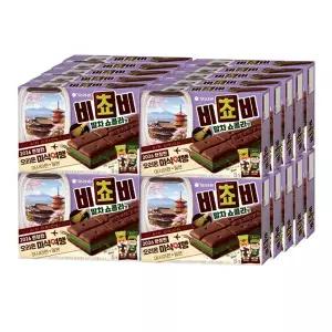 오리온 비쵸비 말차쇼콜라 125gx24개(1BOX)