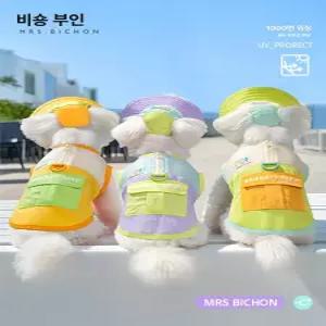 지구모든마켓 강아지옷 민소매 애견티셔츠 냉감
