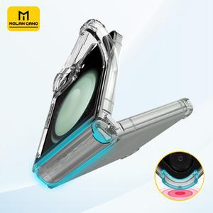카메라보호 투명 방탄 에어 젤리  갤럭시 z플립5 케이스 Galaxy Z Flip5 5G clear soft Case