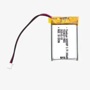 소형 전자기기 배터리 리튬폴리머 3.7V 300mAh 602030 충전지