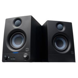 PRESONUS ERIS 5BT 스튜디오 모니터 페어링 U2014 5인치 파워 서가 스피커 스테레오 데스크톱 컴퓨터 근거리 음악 제작 오디오 믹싱 녹음