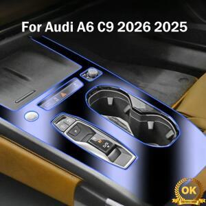 아우디 A6 C9 2026 PPF 보호 필름 투명 무광 TPU LCD GPS 네비게이션 기어 패널 센터 콘솔 자동차 액세서리