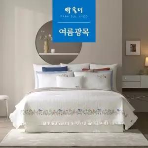 [반짝특가][박술녀] 삶아쓰는 순면 광목 워싱 침구세트 K킹 / 선물추천,한국생산,쾌속건조