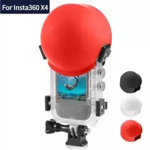 ta360 X3/X4 용 새로운 보 않는 다이브 케이스 가드 실리콘 보호 커버 Pleochroic 캡 액션 카메라 액세서리