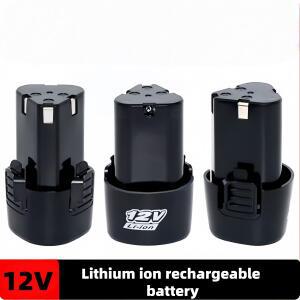 12V 2000mAh/3000mAh/4000mAh 리튬 이온 배터리 및 충전기 세트무선 드릴 스크루드라이버 미니 앵글 그라인