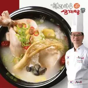 이정삼 형과아우 흑마늘 능이삼계탕 8팩