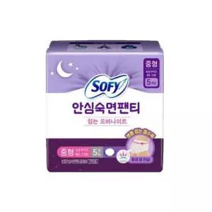쏘피 안심 팬티 입는오버나이트 중형 5P