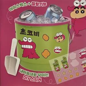 짱구는못말려 DIY 아이스 칠링박스 초코비 2.6L 아이스박스 캠핑 레저 여행