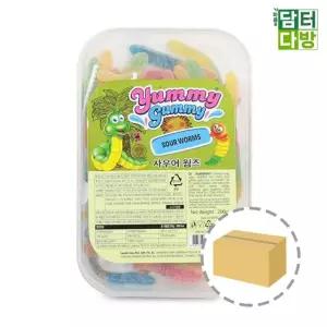 야미 사우어 웜즈 200g 1BOX (12개입)