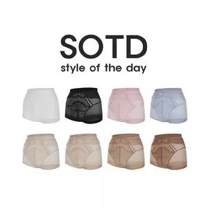 [에스오티디] SOTD Slim up 하이웨스트 거들 보정 팬티 패키지 8종