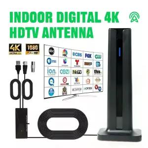 dmb안테나 신호 증폭기 실내 HD 디지털 TV 안테나 200마일 이상의 범위 모델의 로컬 채널 4K 1080P 지원