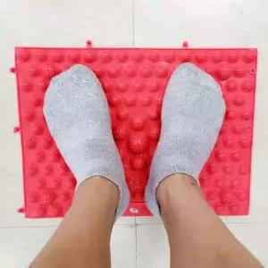 발바닥마사지 지압매트 레드 지압판