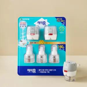 트레이더스 해피홈 리퀴드 훈증기2입+리필60일X3입