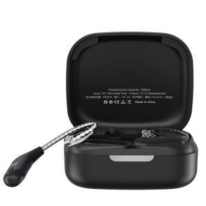 KZ AZ09 무선 업그레이드 케이블 HD Bluetooth 5.4 와이어 후크 CCA 용 충전 케이스가있는 HIFI 헤드셋