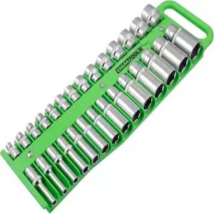 OEMTOOLS 23117 3/8인치 드라이브 휴대용 마그네틱 소켓 정리함 트레이 공구 상자 상점 또는 차고용 홀더