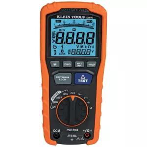 클라인 툴 ET600 멀티미터 메고흐미터 절연 테스터 4000옴 저항 125V/250V/500V/1000V 자동 범위 TRMS