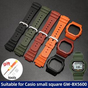 카시오 GW-BX5600 G-5000 시리즈 교체용 시계 액세서리용 레진 실리콘 및 케이스 세트