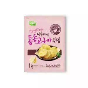 세진에프앤에스 쫄깃바삭 통통 고구마 튀김 1kg 10개입/box