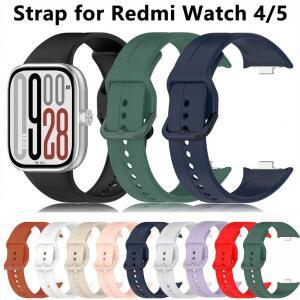 Redmi Watch 5 4 ESIM SmartWatch Xiaomi Mi Band 8/9Pro 팔찌 시계 밴드 스포츠 액세서리 교체 용  실리콘