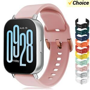 20 22mm Strap For Redmi Watch 5 lite Sport Band Xiaomi Mi Active Silicone Wristband Bracelet smart A
