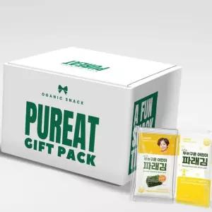 (올핀)두번구운 파래김 7팩세트 선물용 간식박스 아기반찬 이유식반찬