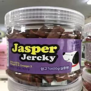 오너클랜 동화애견 제스퍼 져키 양고기 400g 애견 반려견 400g Jasper.Jerky 반려견용 사료 애견