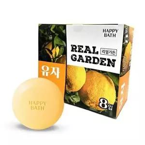 온가족 저자극 비타민 비누 보습 선물 청결 유자 향기-WFO8MWH
