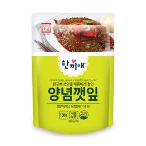 한성 한끼애 양념깻잎 150g X 5개