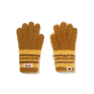 코닥 KODAK 헤어리 컬러 스트라이프 글러브 YELLOW K5443LGLC9YLW 143825