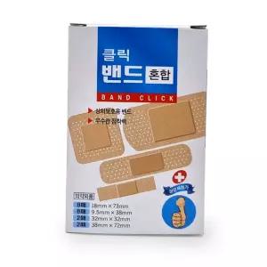 밴드클릭 대일제약 혼합 20매 반창고 상처밴드