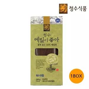 청수식품 100% 메밀이좋아 물냉면 2인분 280g x 10봉